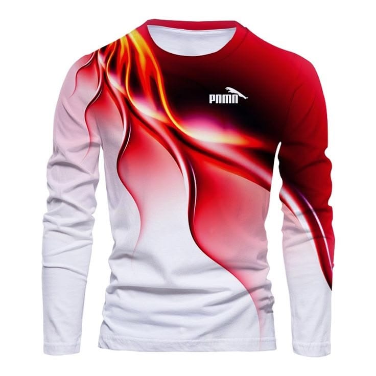 WaveFlow Tee — Red